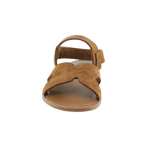Sandalias barefoot Groundies Juno Caramel 2