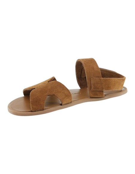 Sandalias barefoot Groundies Juno Caramel