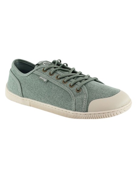 Zapatillas barefoot de lona Mustang Free Verde