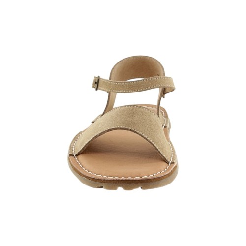 Sandalias barefoot Boston Aitana Serraje Marrón 2