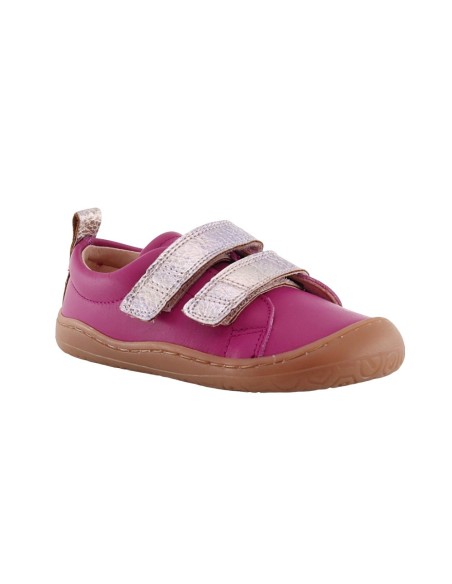 Zapatos respetuosos Poppis Nono Piel Magenta