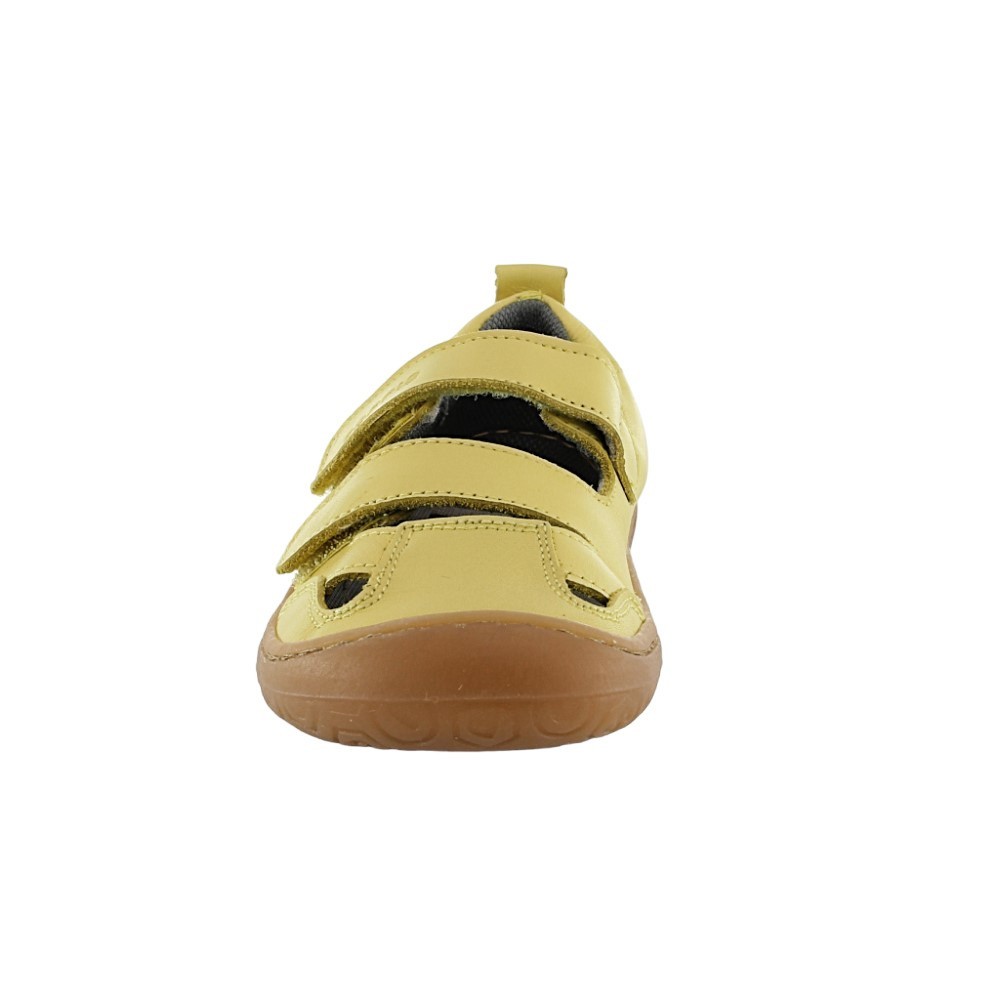 Sandalias Poppis Somer Amarillo Piel