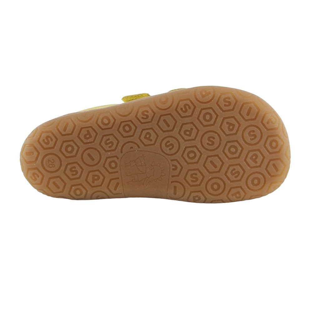 Sandalias Poppis Somer Amarillo Piel