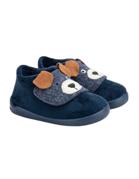 Zapatillas de casa resptuosas Igor Guau Azul