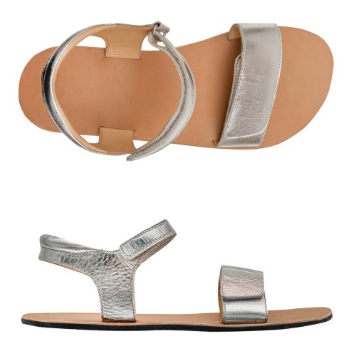 Sandalias barefoot 4.bare 4.Fun Plata 2