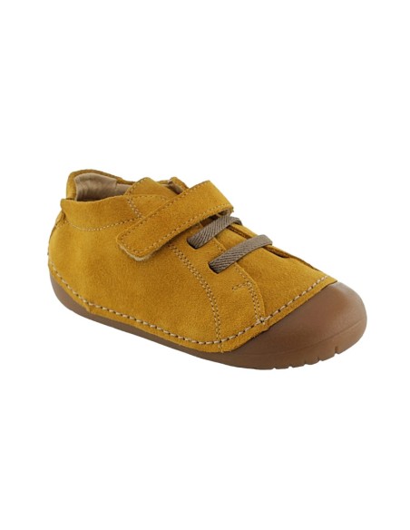 Zapatos respetuosos Andanines Gatea Flex Mostaza