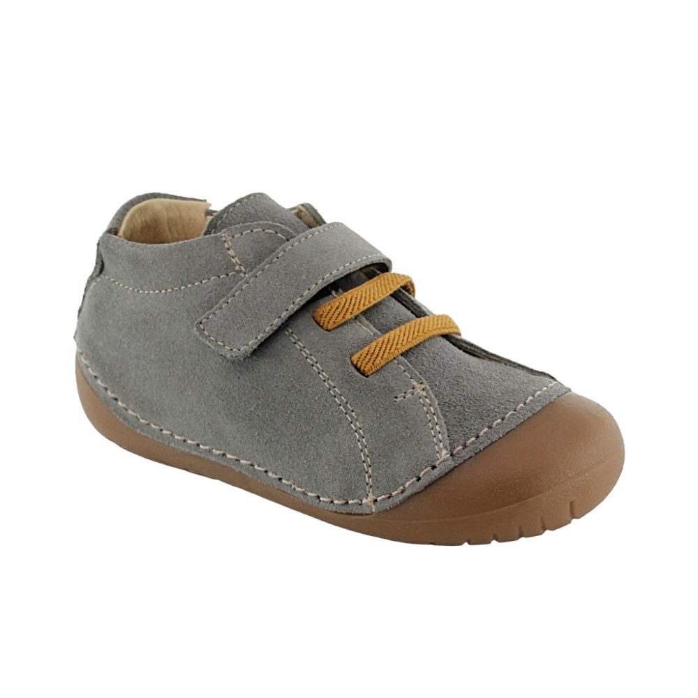 Zapatos respetuosos Andanines Gatea Flex Gris-Mostaza