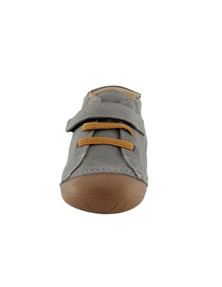 Zapatos respetuosos Andanines Gatea Flex Gris-Mostaza