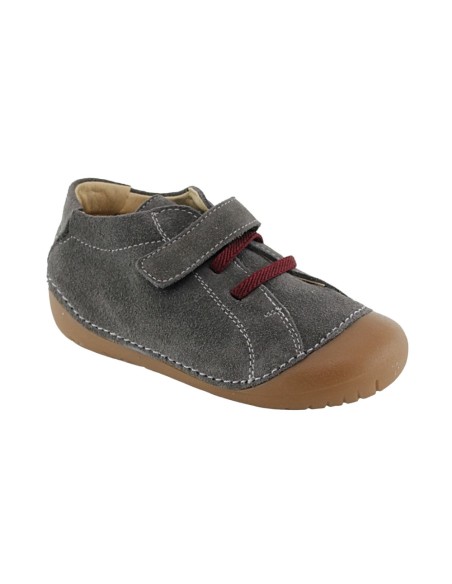 Zapatos respetuosos Andanines Gatea Flex Gris-Granate