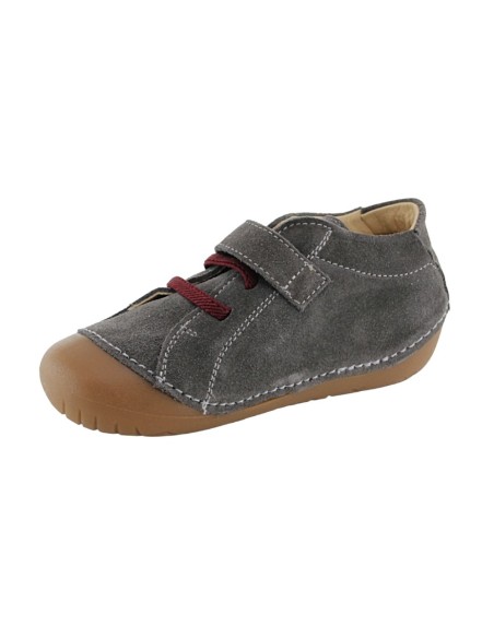 Zapatos respetuosos Andanines Gatea Flex Gris-Granate