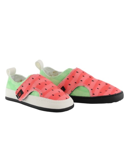 Zapatillas de lona Baby Lobitos Sandía Rojo