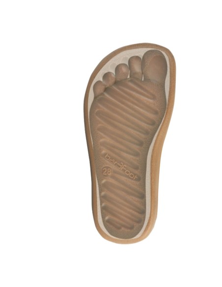 Zapatillas barefoot abiertas Bar3foot Elf Nevada Marrón Coche