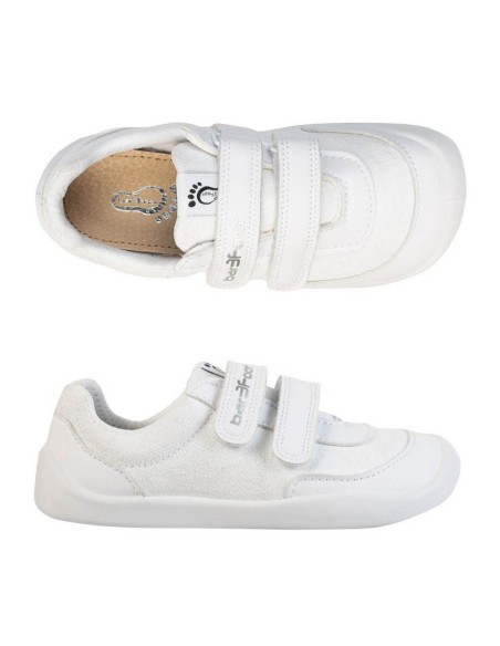 Zapatillas Bar3Foot M-Ohio Blanco suela SMILE