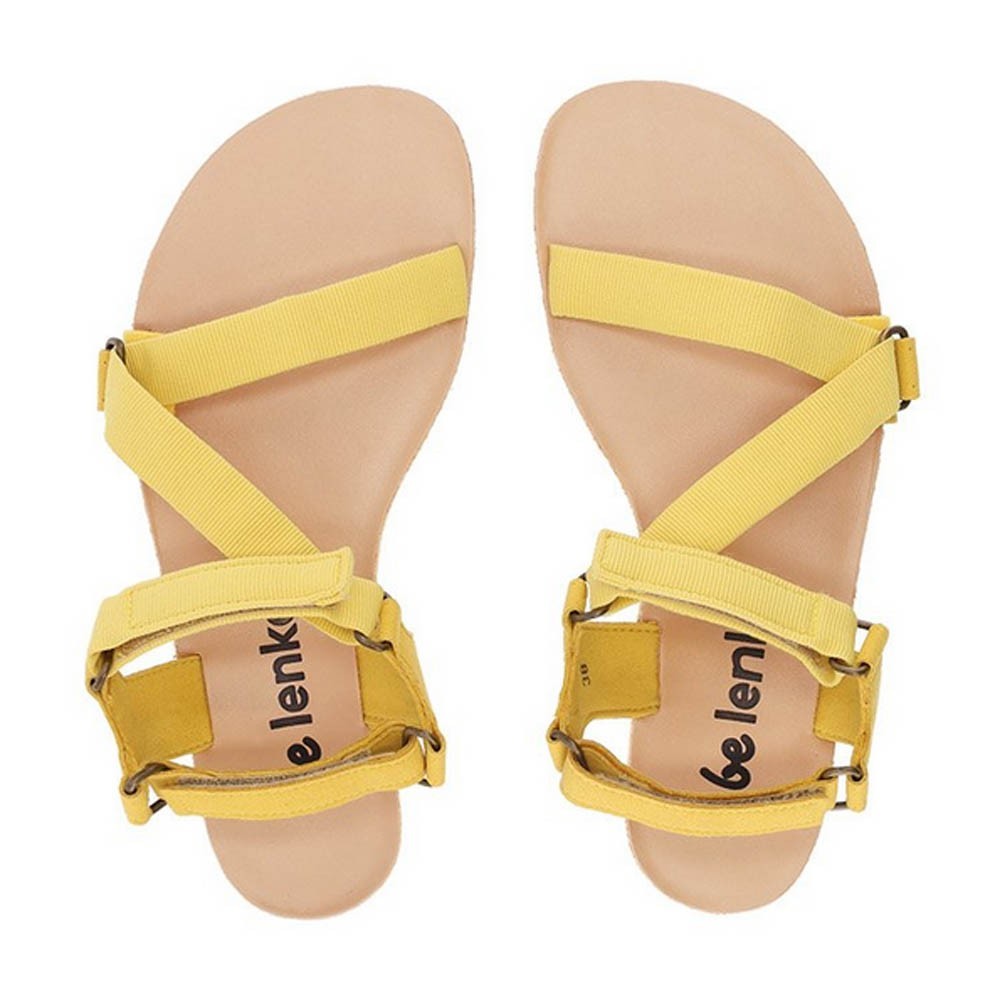 Sandalia barefoot Be Lenka Flexi Mostaza
