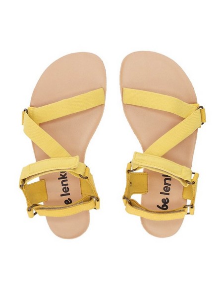 Sandalia barefoot Be Lenka Flexi Mostaza