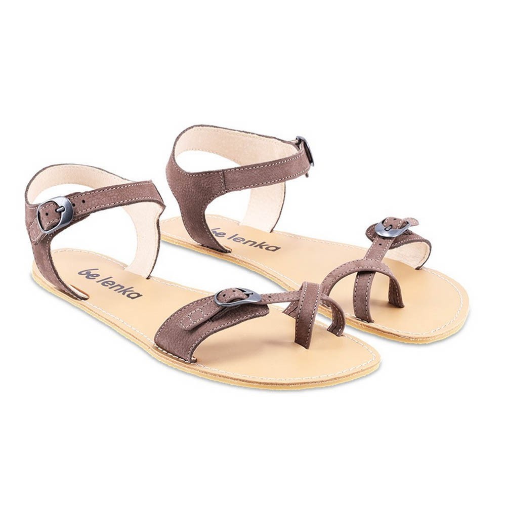 Sandalias barefoot Be Lenka Clarie Chocolate