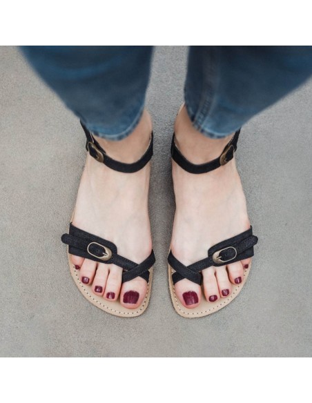 Sandalias barefoot Be Lenka Clarie Negro