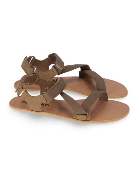 Sandalias barefoot Be Lenka Flexi Olive