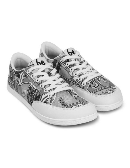Zapatillas barefoot Be Lenka  Rebound Comics Negro-Blanco