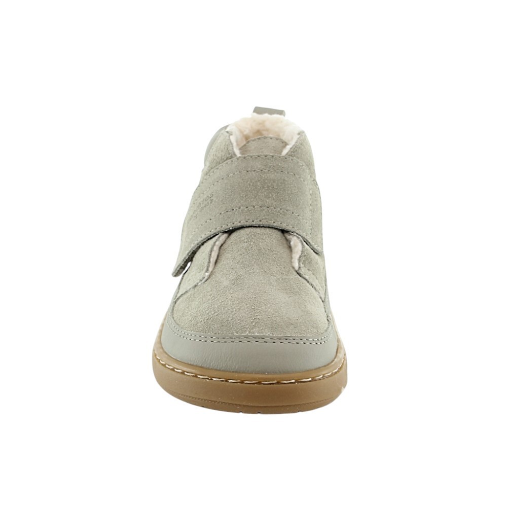 Botines forrados barefoot Blanditos Alaska Verde