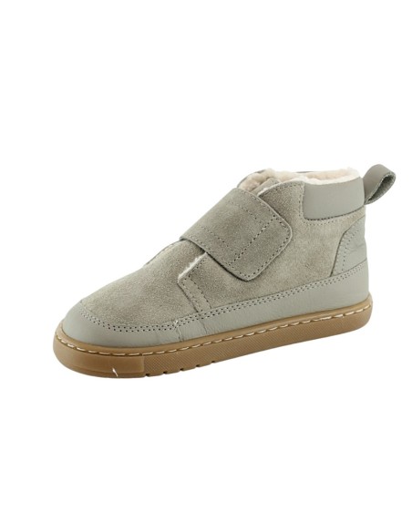 Botines forrados barefoot Blanditos Alaska Verde