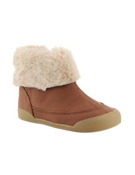 Botines respetuosos Blanditos Siberia Cuero