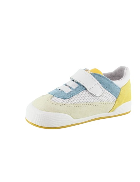 Zapatillas respetuosas Blanditos Modena Amarillo-Multicolor