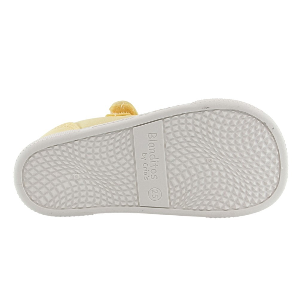 Merceditas de lona barefoot Blanditos Fresa Amarillo