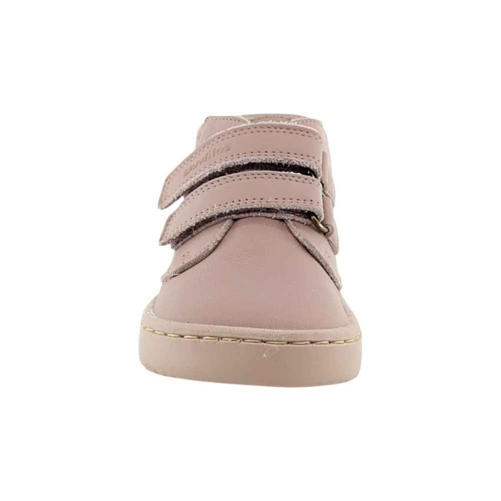 Botines barefoot Blanditos Lima Rosa