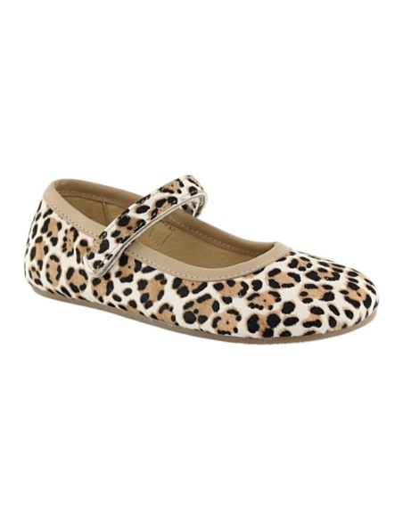 Merceditas barefoot Blanditos Ballet Animal print