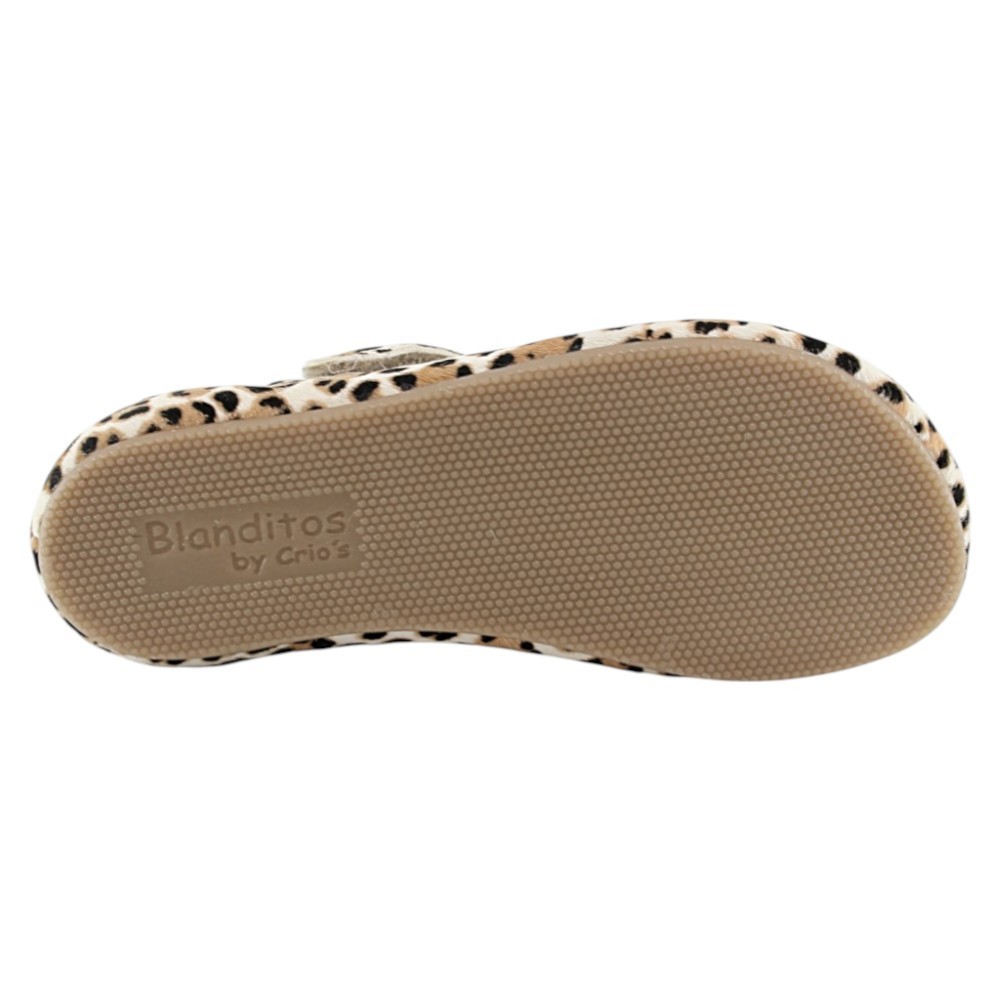 Merceditas barefoot Blanditos Ballet Animal print