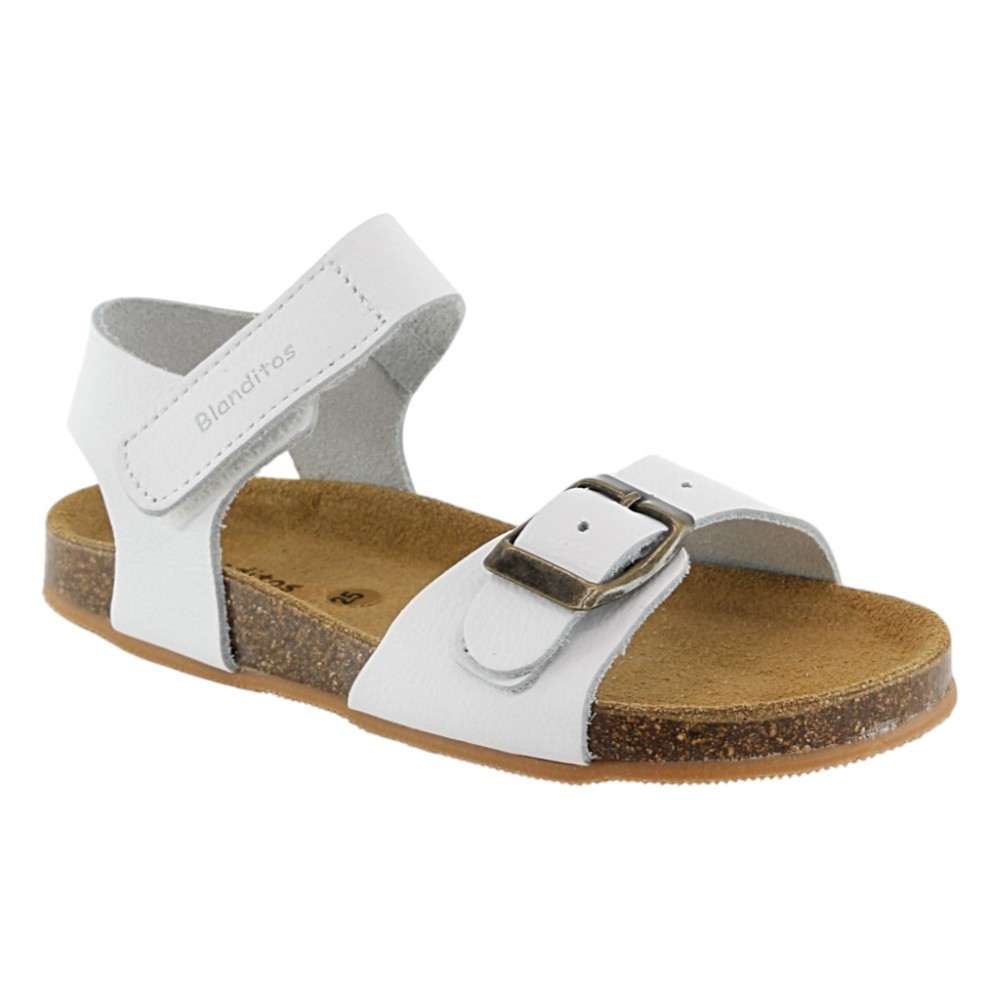 Sandalias bio Blanditos barefoot Ponza Blanco