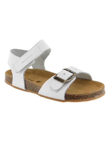 Sandalias bio Blanditos barefoot Ponza Blanco
