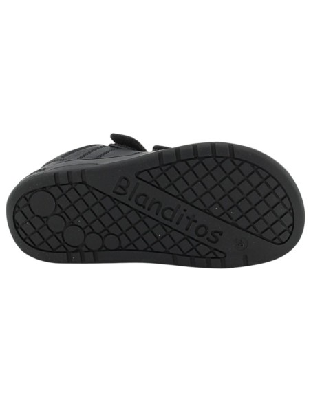 Zapatos colegiales barefoot Blanditos Aneto Negro