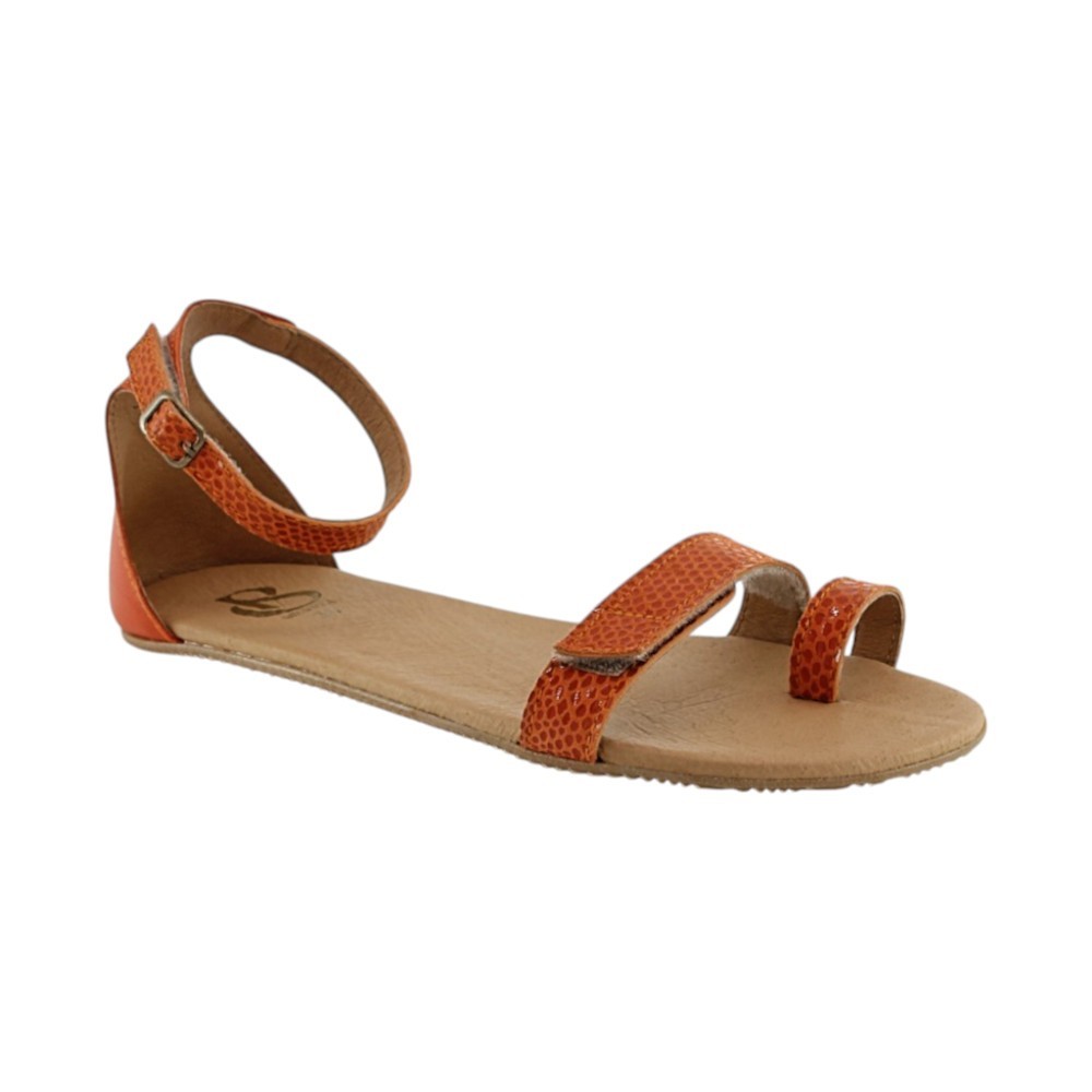 Sandalias barefoot Blandy's Mikonos Mandarina