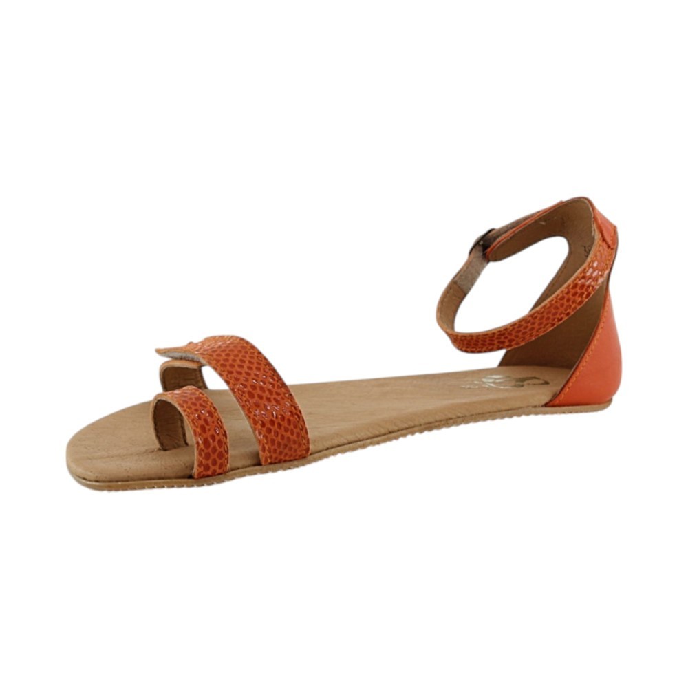 Sandalias barefoot Blandy's Mikonos Mandarina