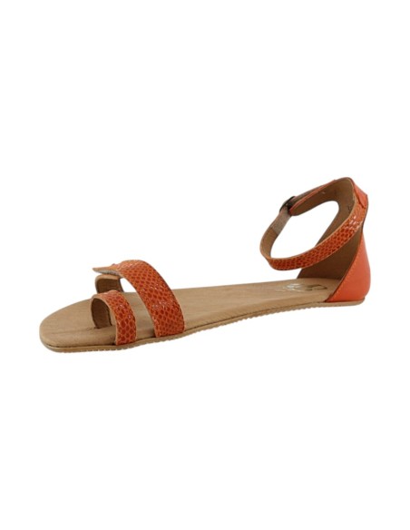 Sandalias barefoot Blandy's Mikonos Mandarina