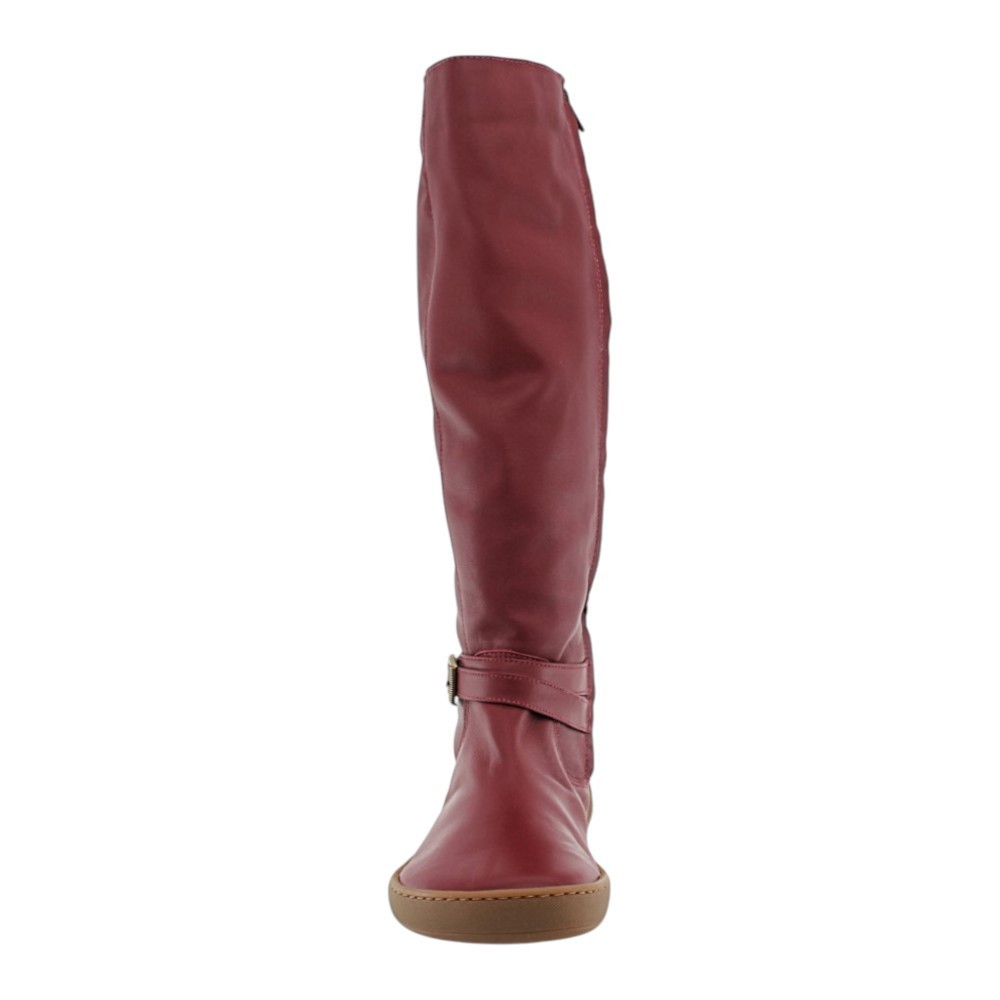 Botas altas barefoot Blandy's Soho Cereza interior borreguito