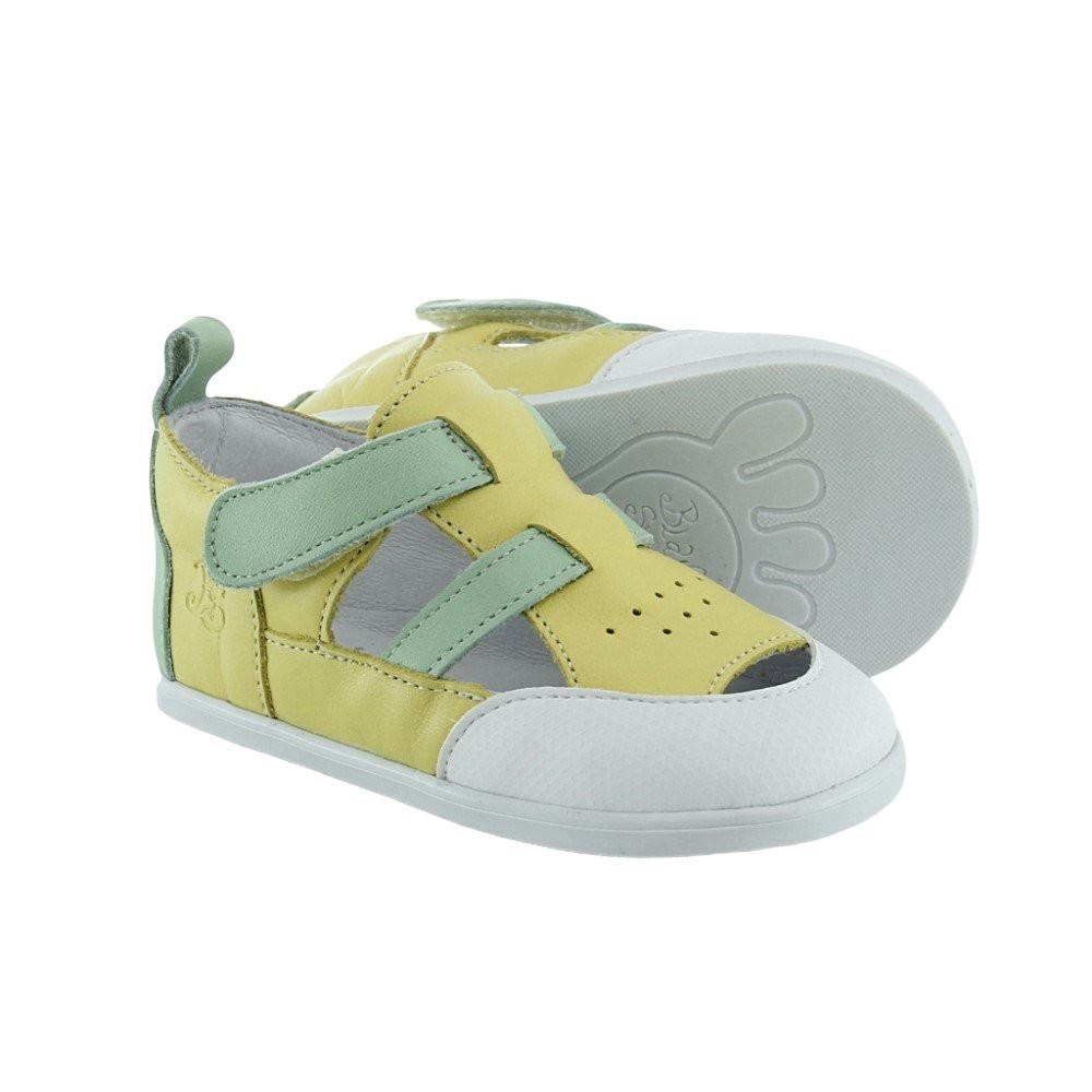 Sandalias  Blandy Shoes Málaga Amarillo-Verde