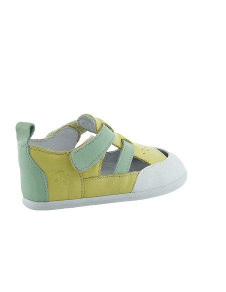 Sandalias  Blandy Shoes Málaga Amarillo-Verde