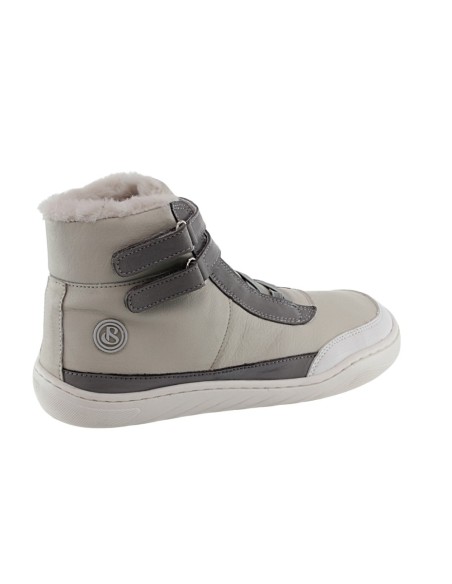 Botines barefoot forrados Blandy's Cool Gris