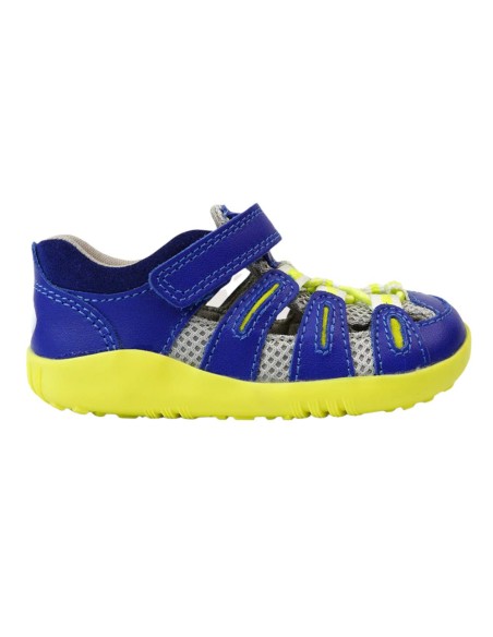 Sandalias Bobux Summit Jeans-Amarillo