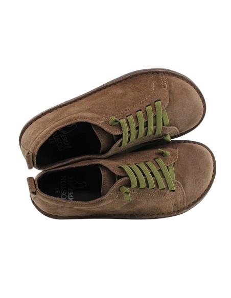 Zapatos barefoot Boston Sandokán Marrón-Verde