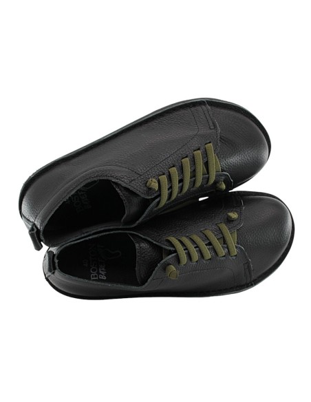 Zapatos barefoot Boston Sandokán Negro-Gris