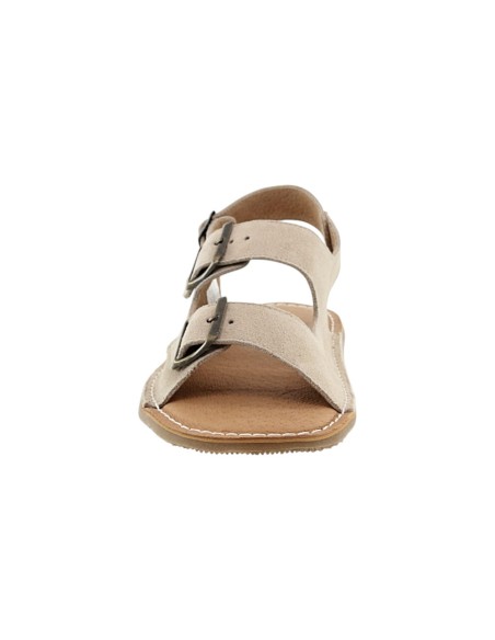 Sandalias barefoot Boston Lamine Serraje Beige