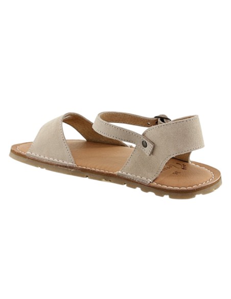 Sandalias barefoot Boston Aitana Serraje Beige
