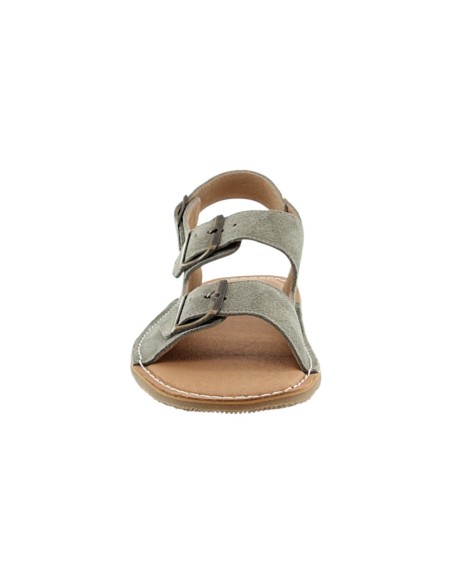 Sandalias barefoot Boston Lamine Serraje Verde