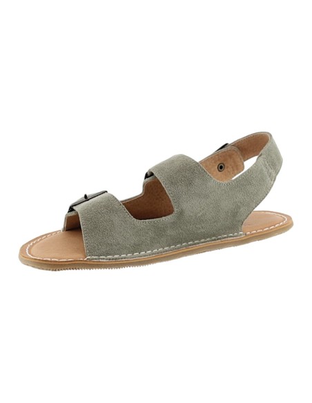 Sandalias barefoot Boston Lamine Serraje Verde