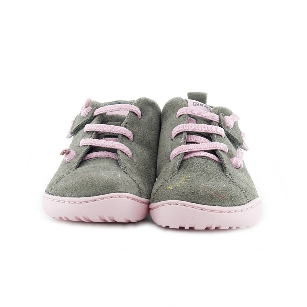 Zapatos Camper kids Twins Marrón-Rosa