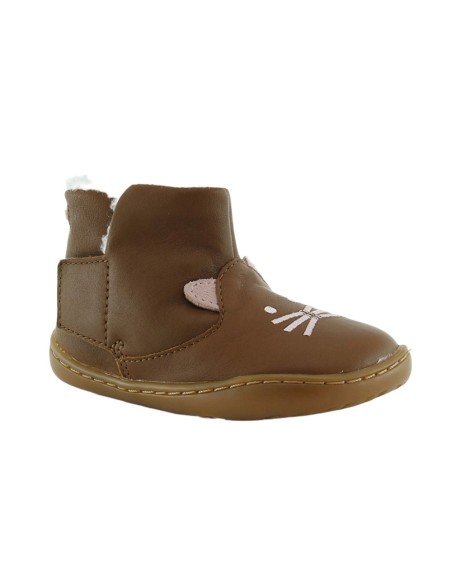 Botines Camper Kids Twins Marrón